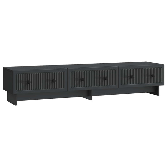 Mobile TV Nero 147 x 34,5 x 30 cm Legno ingegnerizzato | homemem39