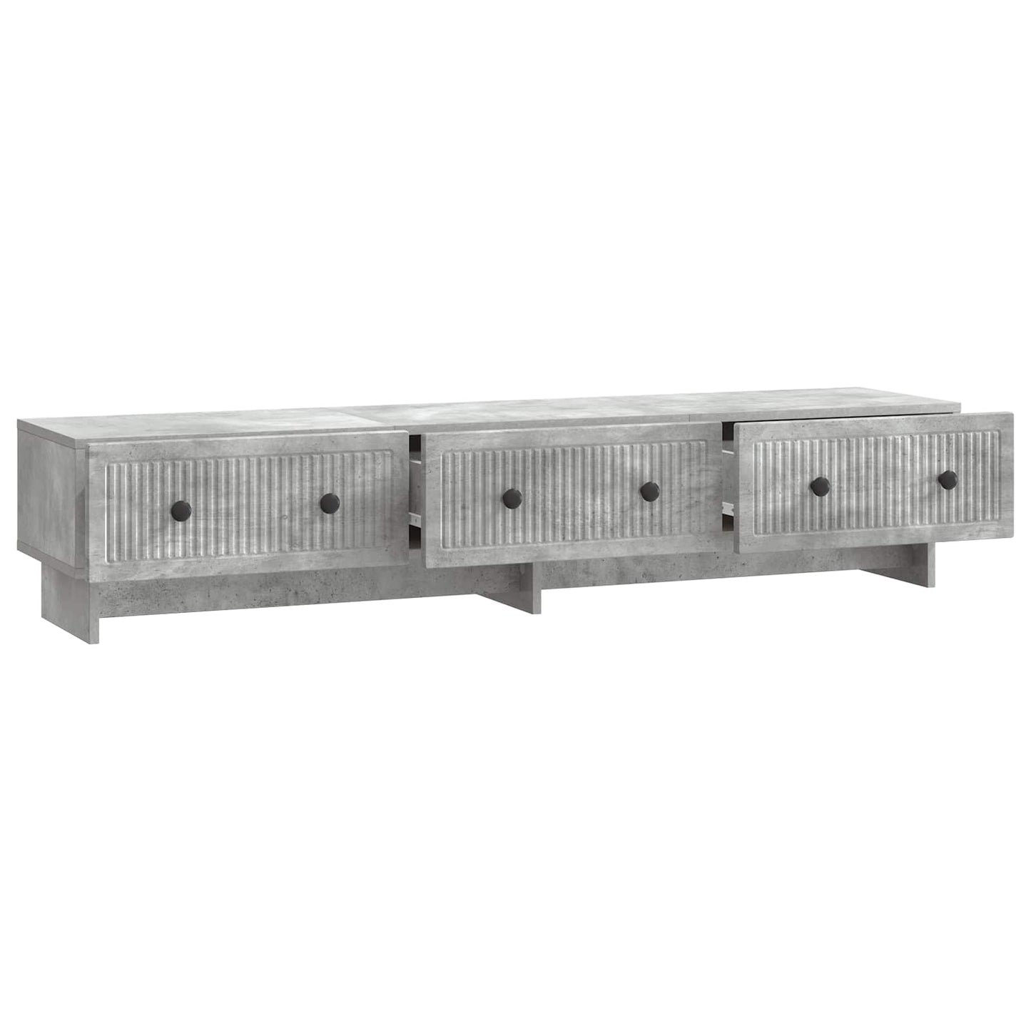 Mobile TV con cassetto Grigio Cemento 147 x 34,5 x 30 cm | homemem39