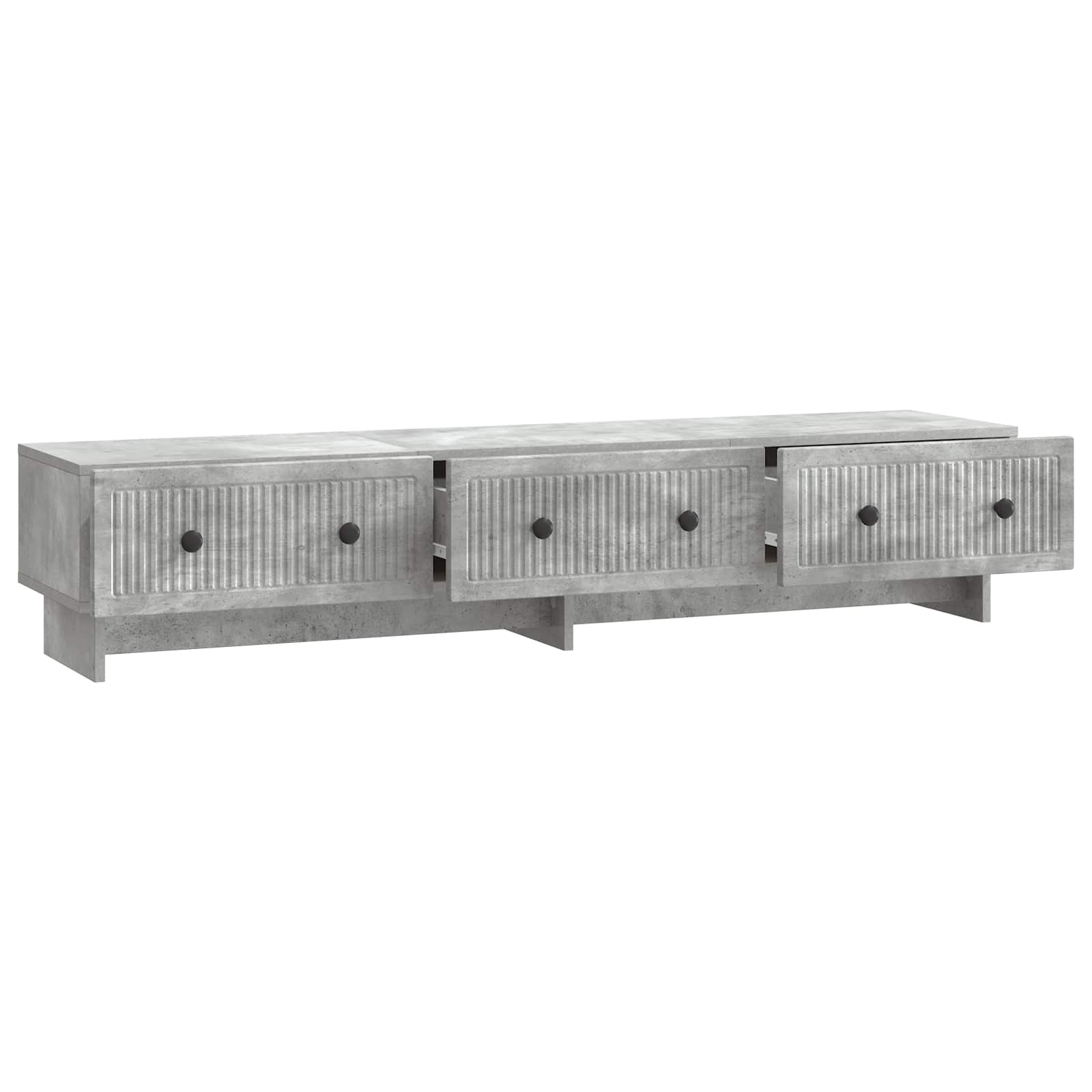 Mobile TV con cassetto Grigio Cemento 147 x 34,5 x 30 cm | homemem39