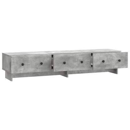 Mobile TV con cassetto Grigio Cemento 147 x 34,5 x 30 cm | homemem39