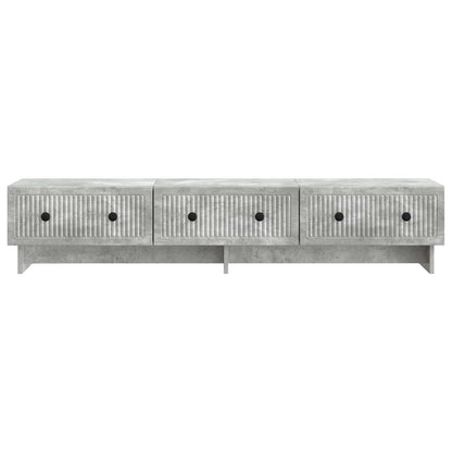Mobile TV con cassetto Grigio Cemento 147 x 34,5 x 30 cm | homemem39