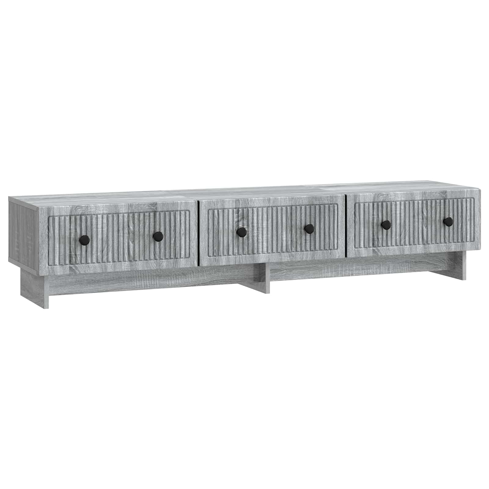 Mobile TV Grigio Sonoma 147 x 34,5 x 30 cm Legno ingegnerizzato | homemem39