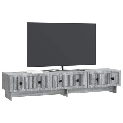 Mobile TV Grigio Sonoma 147 x 34,5 x 30 cm Legno ingegnerizzato