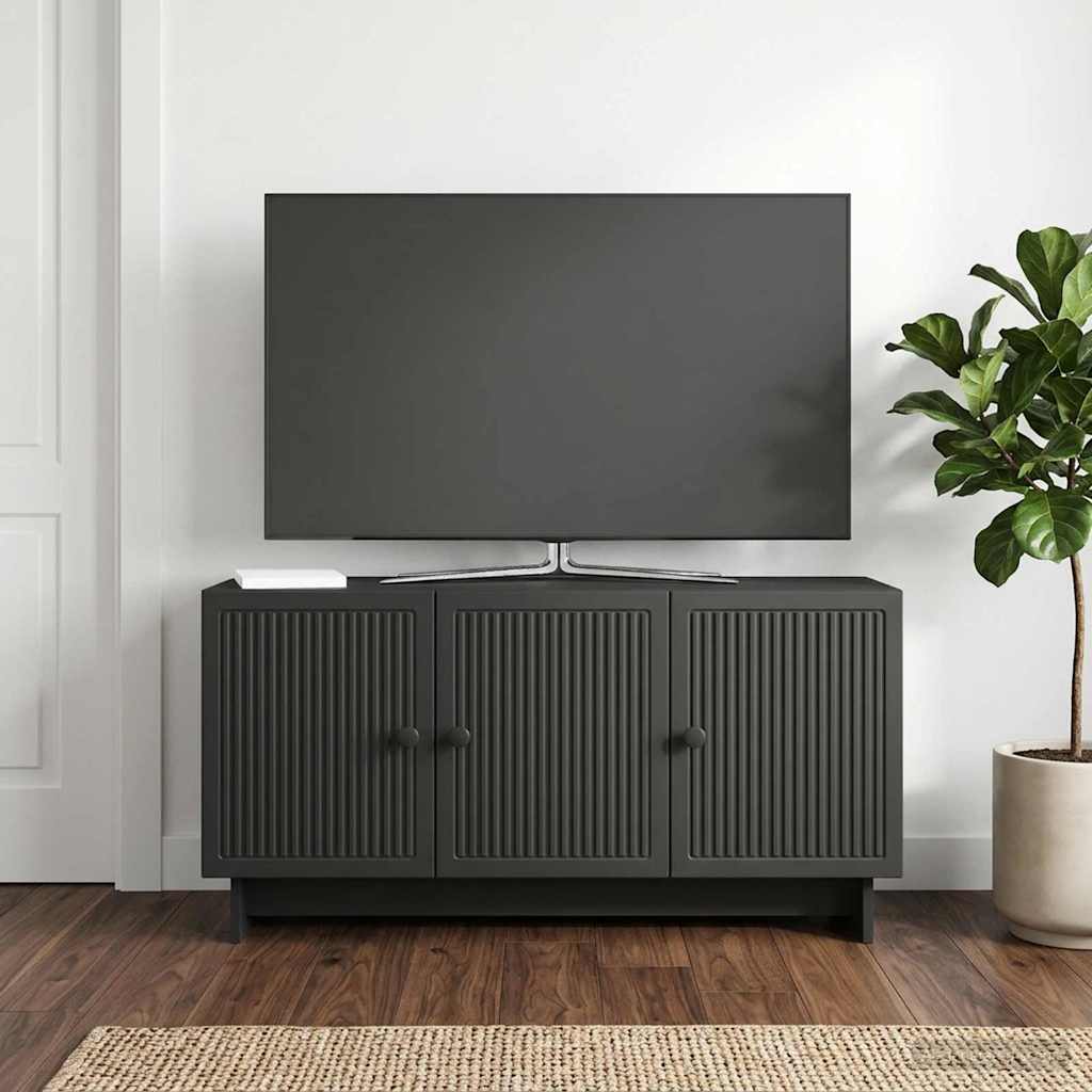 Mobile TV Nero 99 x 34,5 x 50 cm Legno ingegnerizzato