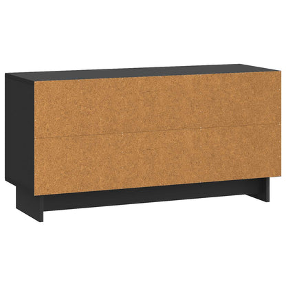 Mobile TV Nero 99 x 34,5 x 50 cm Legno ingegnerizzato | homemem39