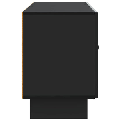 Mobile TV Nero 99 x 34,5 x 50 cm Legno ingegnerizzato | homemem39