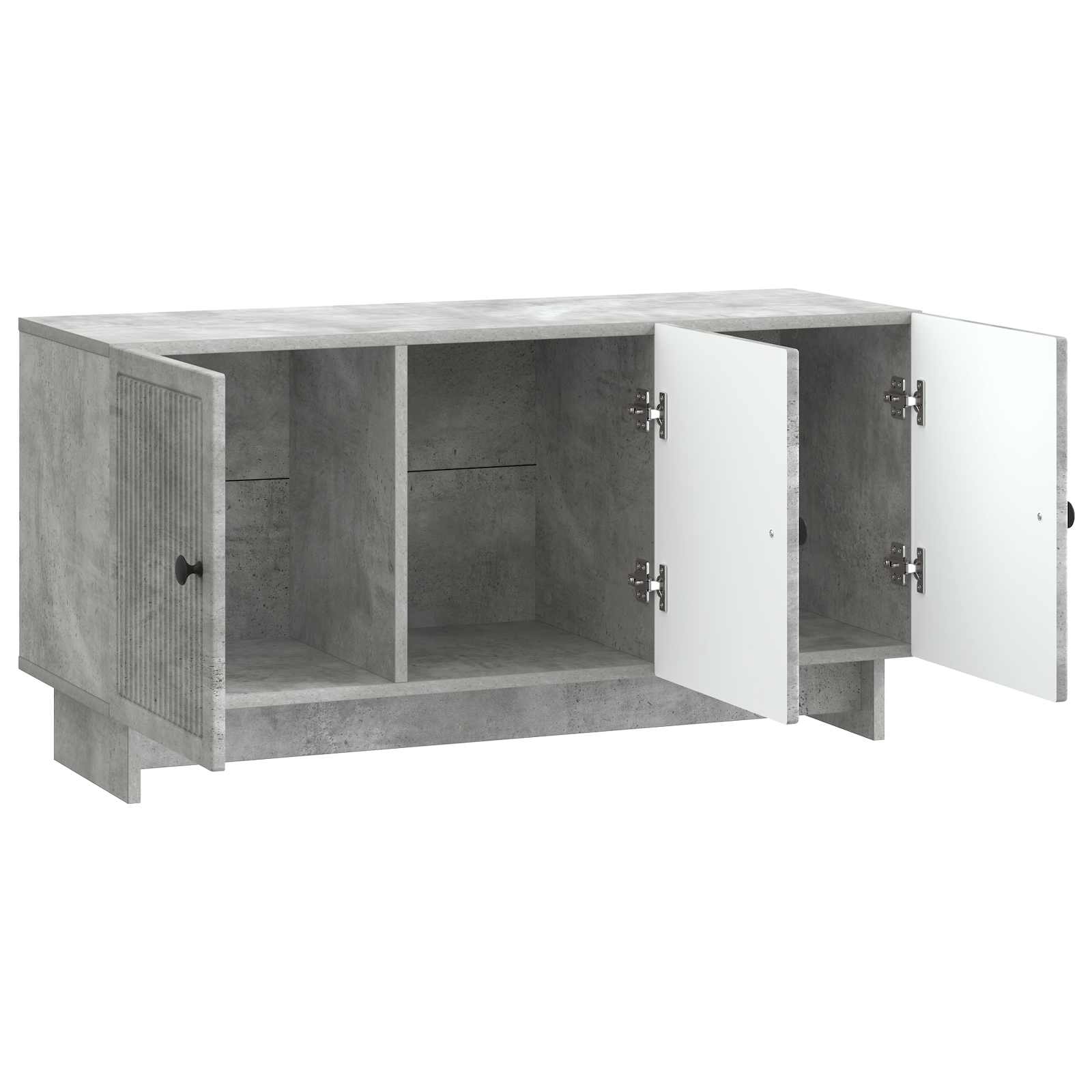 Mobile TV Grigio Cemento 99 x 34,5 x 50 cm Legno ingegnerizzato | homemem39