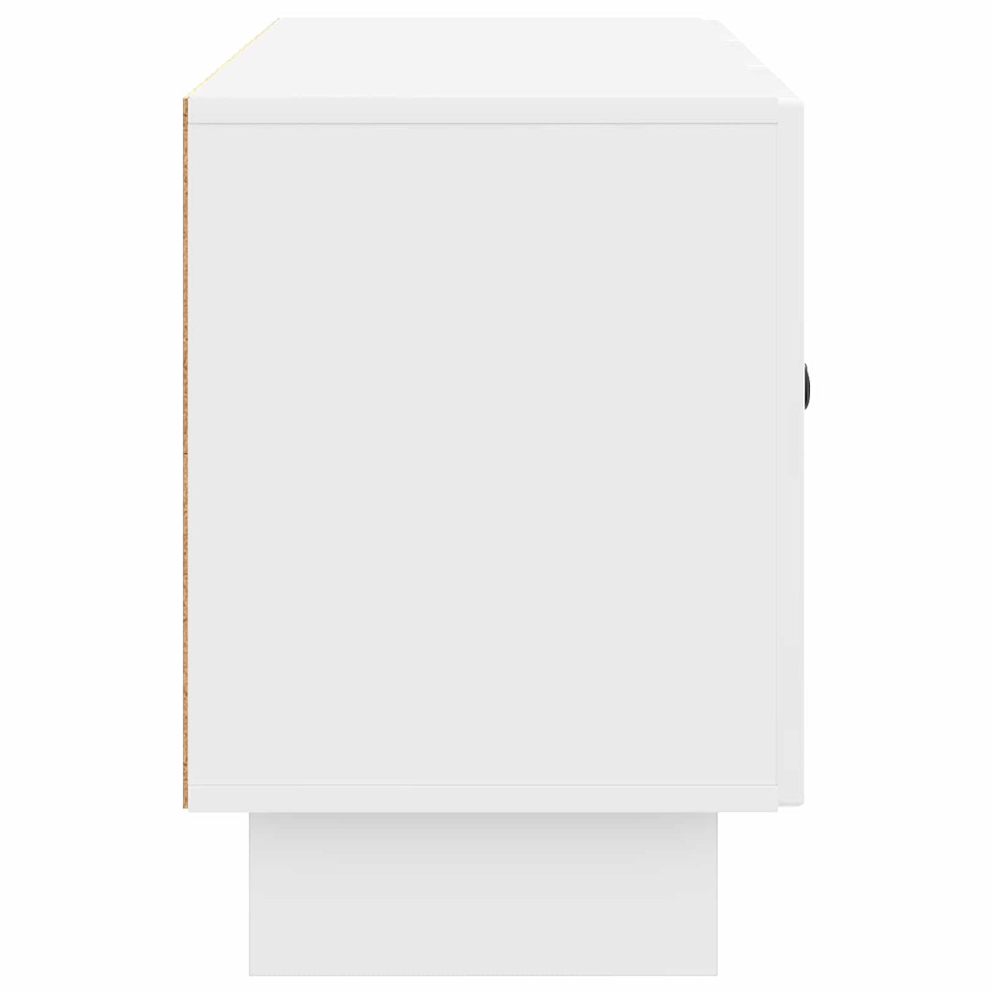 Mobile TV Bianco Lucido 99 x 34,5 x 50 cm Legno ingegnerizzato