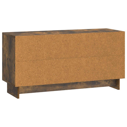 Mobile TV Rovere Fumo 99 x 34,5 x 50 cm Legno ingegnerizzato