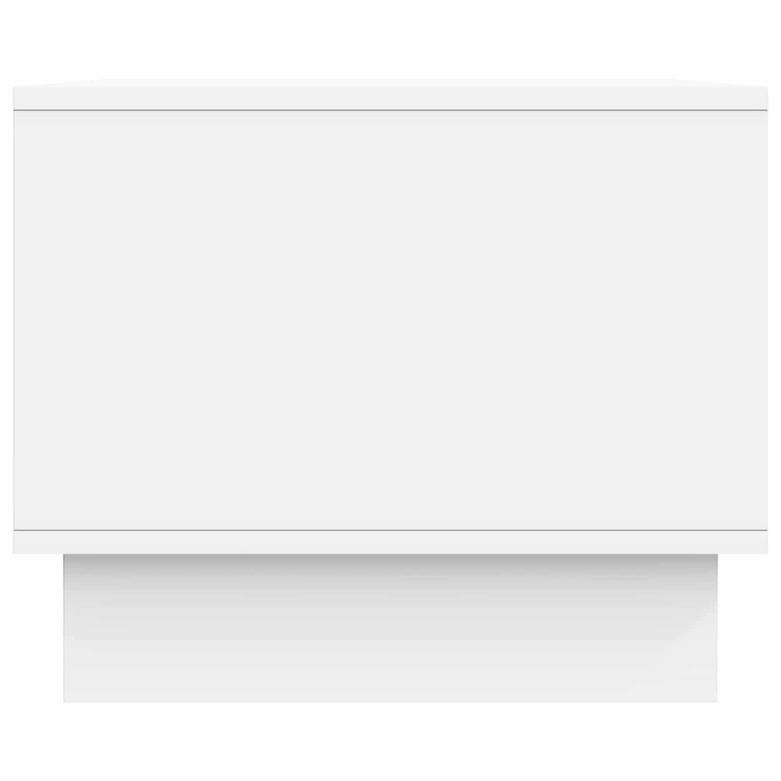 Tavolino da salotto Bianco 90 x 50 x 40 cm Legno ingegnerizzato | homemem39