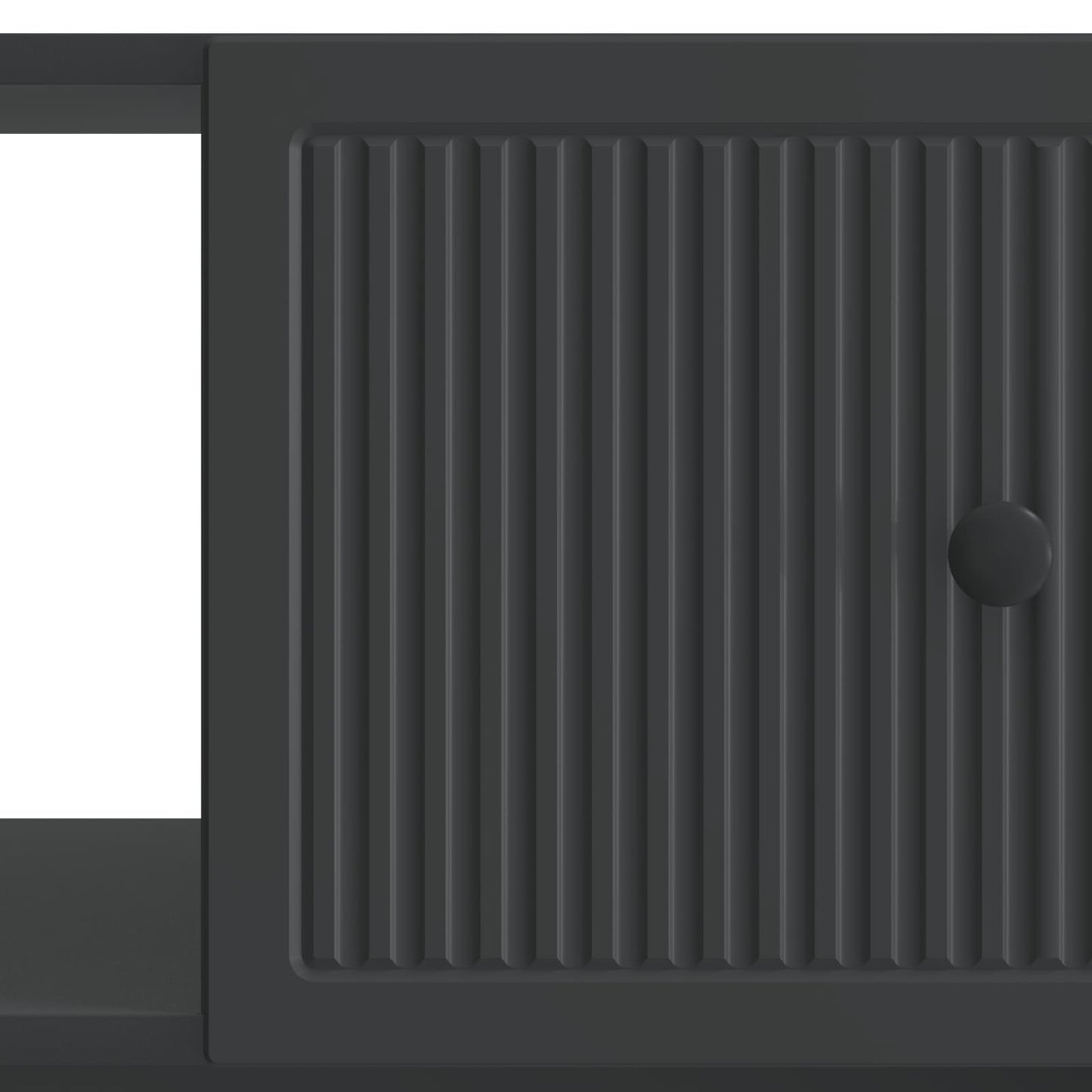Tavolino da salotto Nero 90 x 50 x 40 cm Legno ingegnerizzato