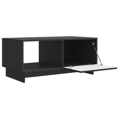 Tavolino da salotto Nero 90 x 50 x 40 cm Legno ingegnerizzato