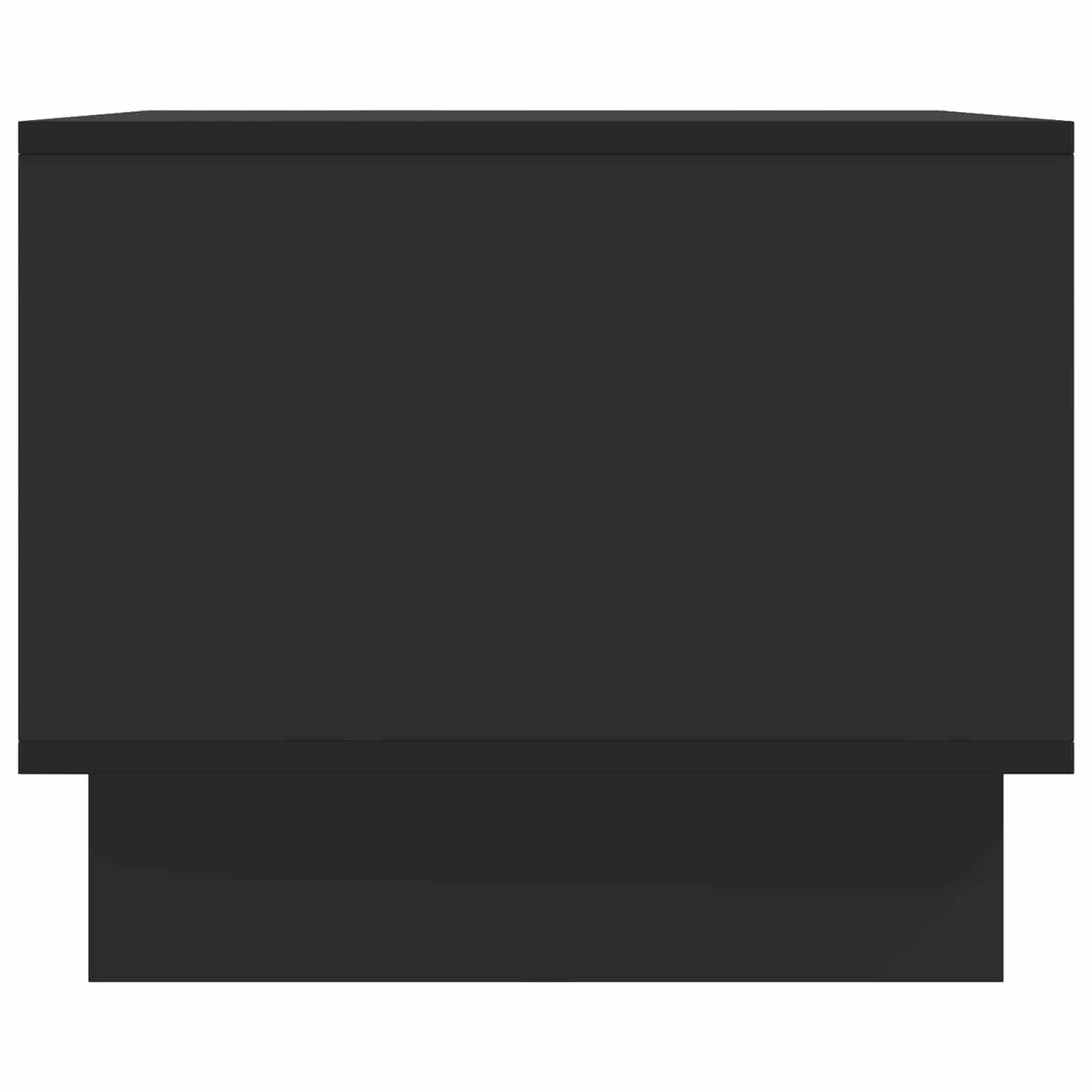Tavolino da salotto Nero 90 x 50 x 40 cm Legno ingegnerizzato