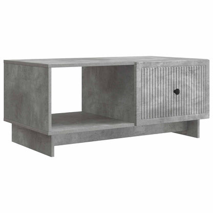 Tavolino da salotto Grigio Cemento 90 x 50 x 40 cm