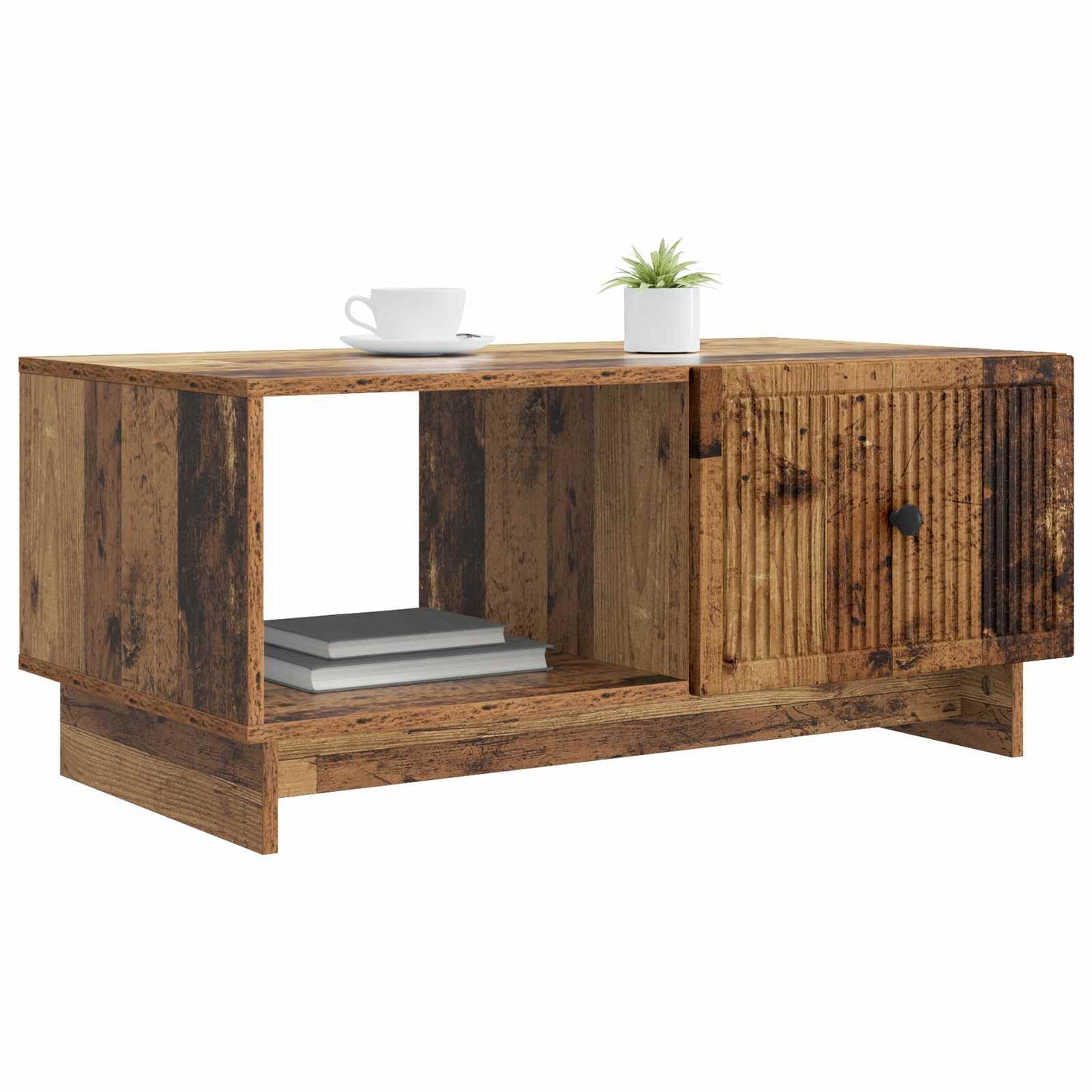 Tavolino da salotto Legno antico 90 x 50 x 40 cm