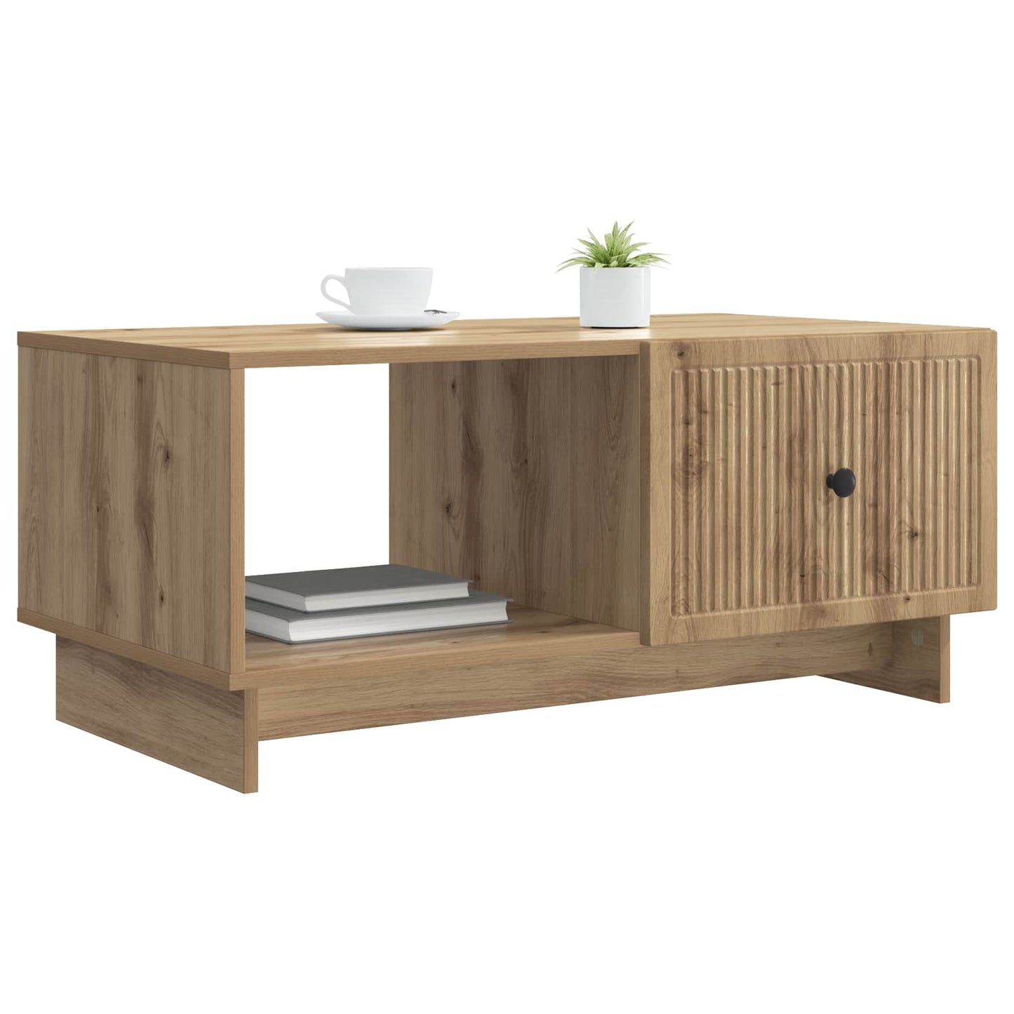Tavolino da salotto Rovere Artigianale 90 x 50 x 40 cm | homemem39