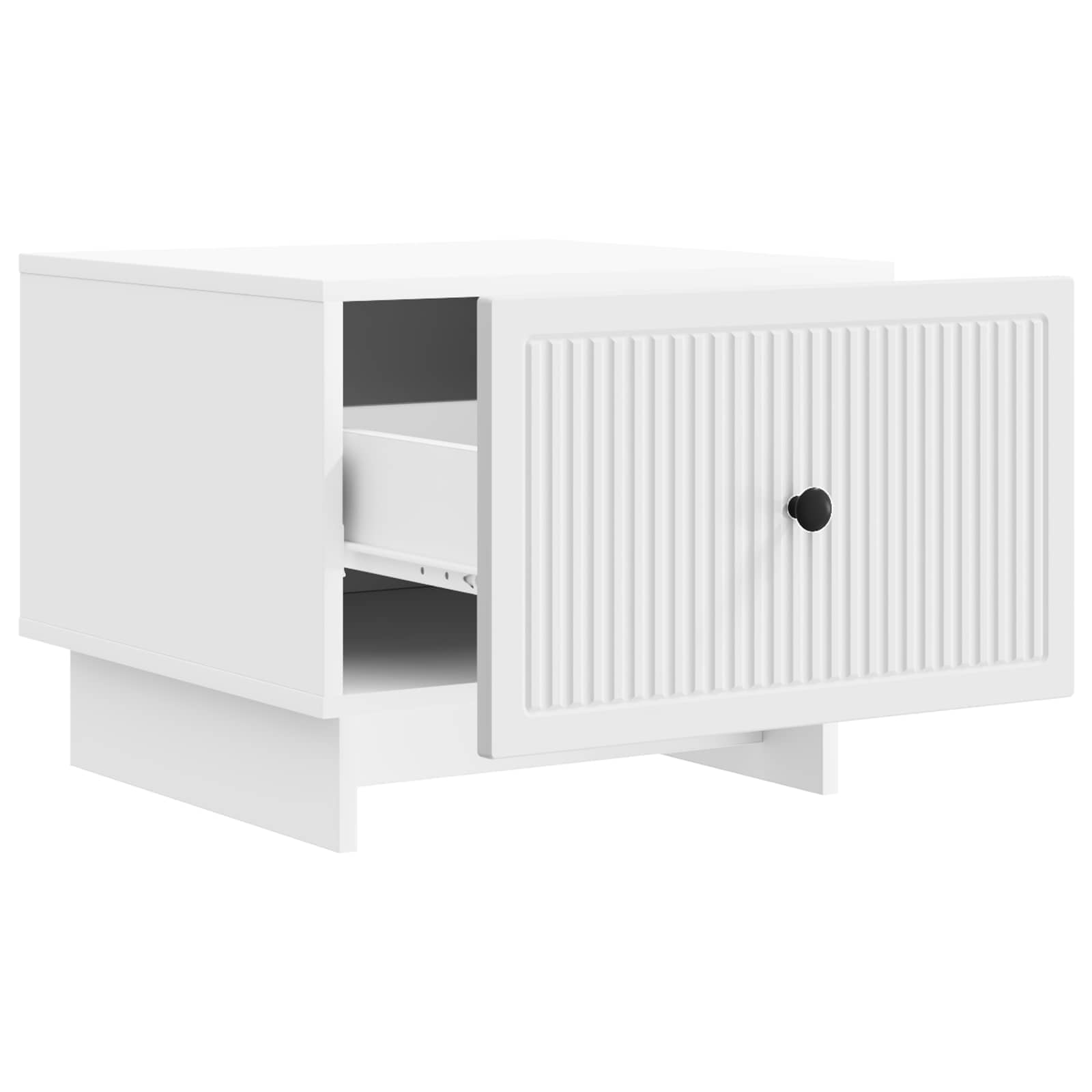 Tavolino da salotto Bianco 49 x 50 x 40 cm Legno ingegnerizzato | homemem39