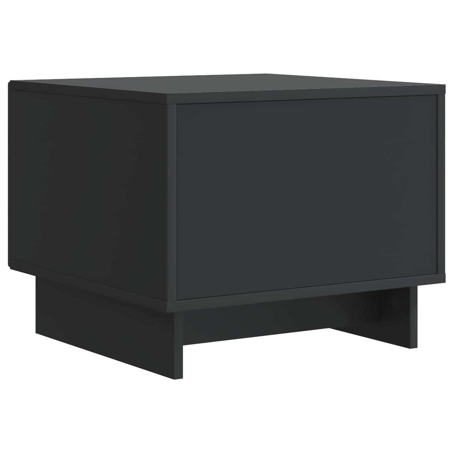 Tavolino da salotto Nero 49 x 50 x 40 cm Legno ingegnerizzato