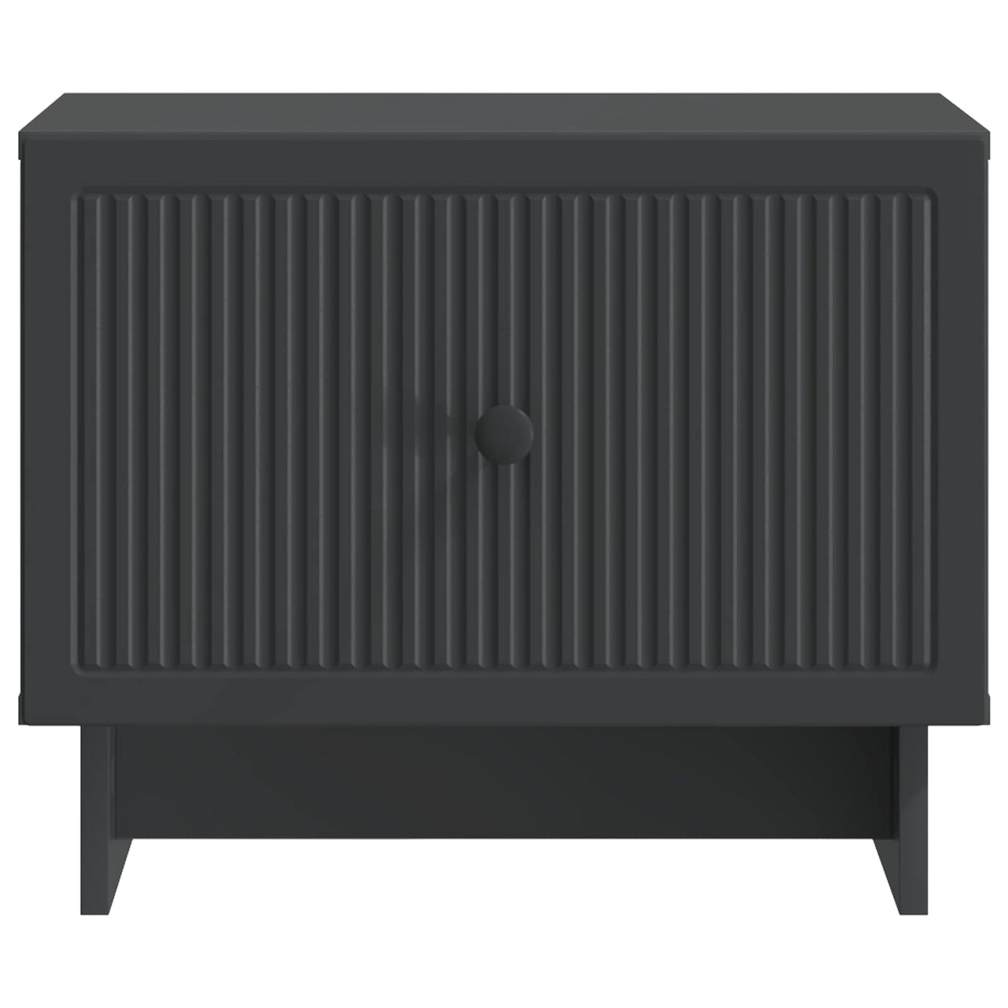 Tavolino da salotto Nero 49 x 50 x 40 cm Legno ingegnerizzato