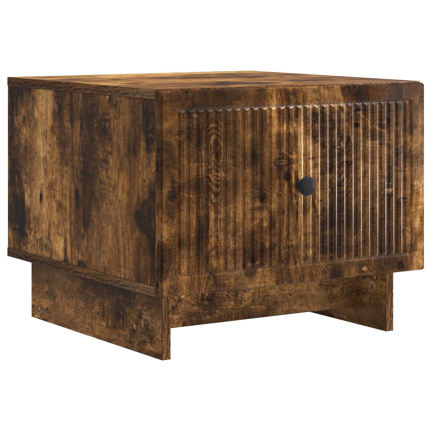 Tavolino da salotto con cassetto Rovere Fumo 49 x 50 x 40 cm