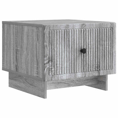 Tavolino da salotto con cassetto Grigio Sonoma 49 x 50 x 40 cm