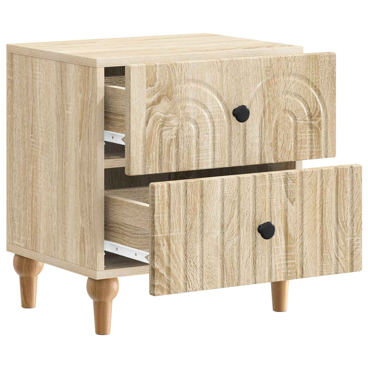 Armadio da Notte con cassetto Rovere Sonoma 43 x 34,5 x 48 cm | homemem39