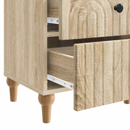 Armadio da Notte 2 pcs Rovere Sonoma 43 x 34,5 x 48 cm | homemem39