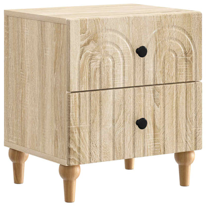 Armadio da Notte 2 pcs Rovere Sonoma 43 x 34,5 x 48 cm | homemem39