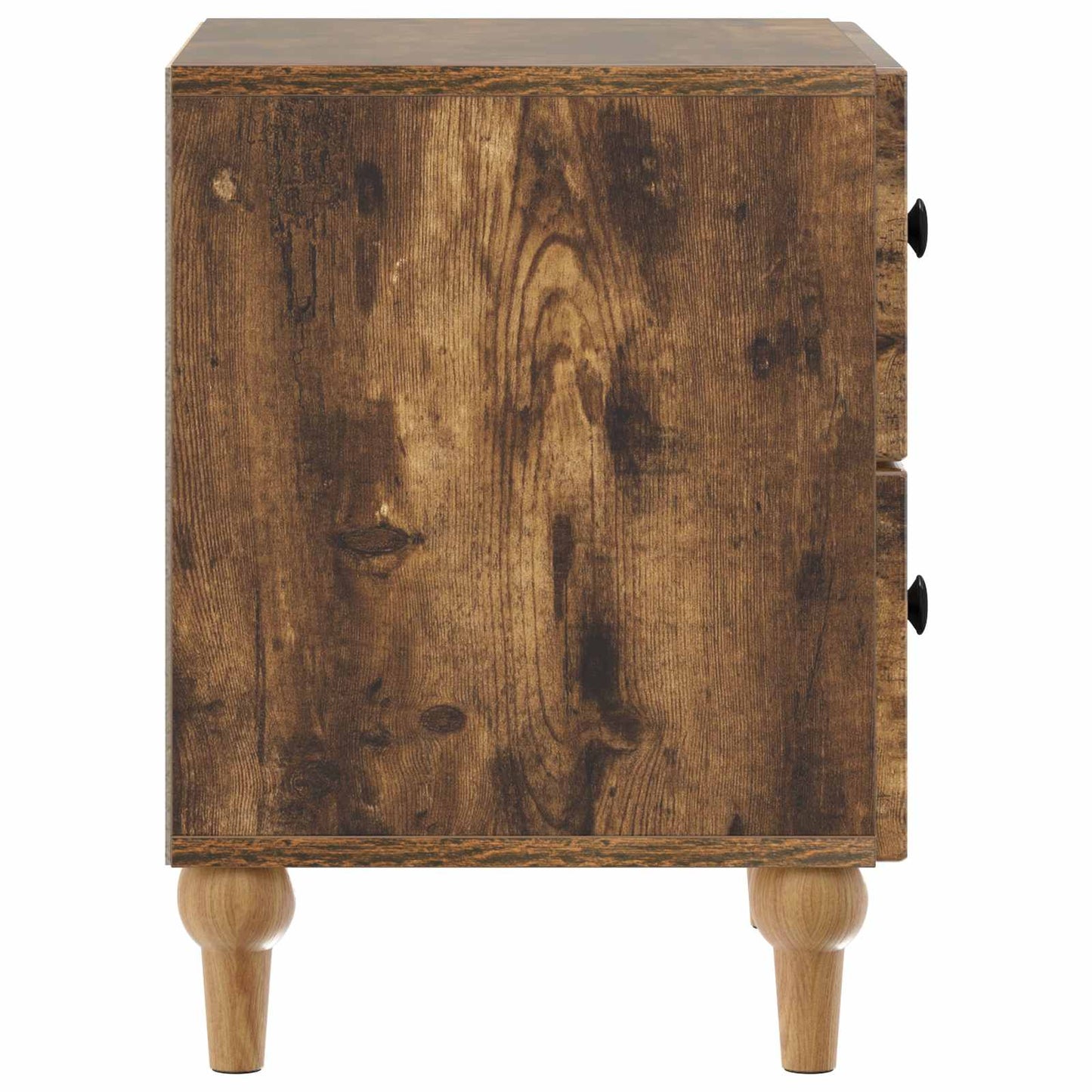 Armadio da Notte con cassetto Rovere Fumo 43 x 34,5 x 48 cm