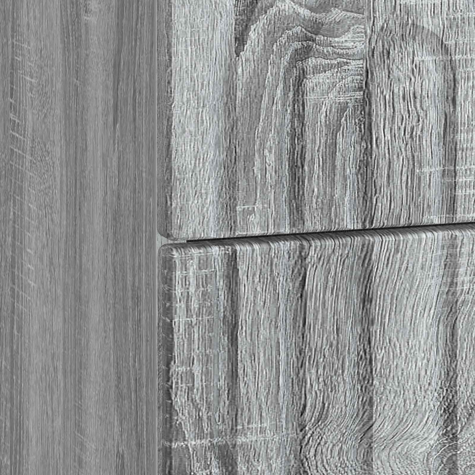 Armadio da Notte con cassetto Grigio Sonoma 43 x 34,5 x 48 cm | homemem39