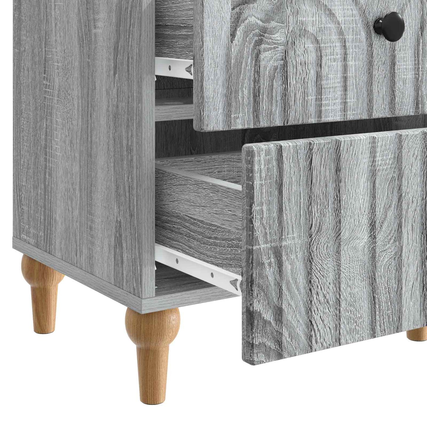 Armadio da Notte con cassetto Grigio Sonoma 43 x 34,5 x 48 cm | homemem39