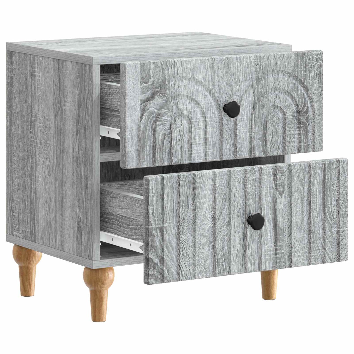 Armadio da Notte con cassetto Grigio Sonoma 43 x 34,5 x 48 cm | homemem39
