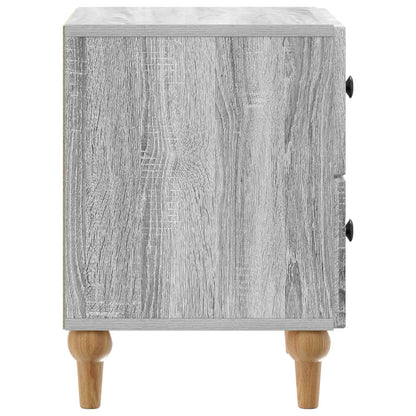 Armadio da Notte con cassetto Grigio Sonoma 43 x 34,5 x 48 cm | homemem39