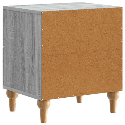 Armadio da Notte 2 pcs Grigio Sonoma 43 x 34,5 x 48 cm | homemem39