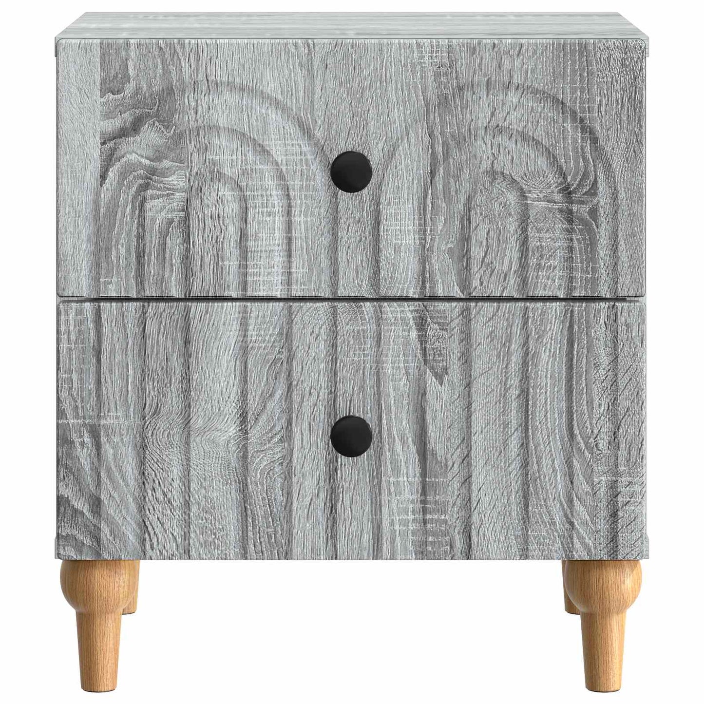 Armadio da Notte 2 pcs Grigio Sonoma 43 x 34,5 x 48 cm | homemem39