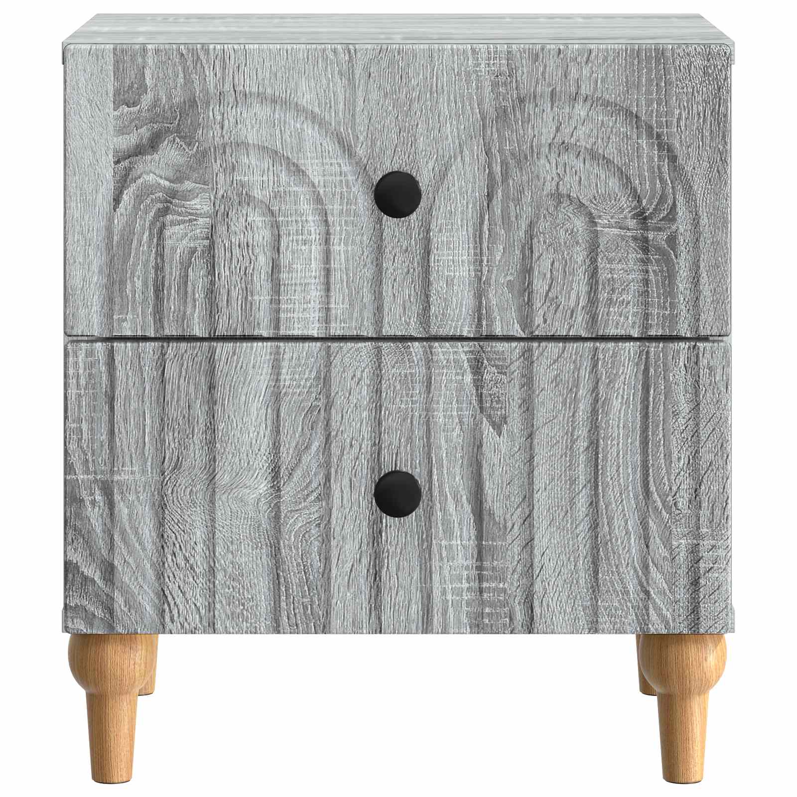 Armadio da Notte 2 pcs Grigio Sonoma 43 x 34,5 x 48 cm | homemem39
