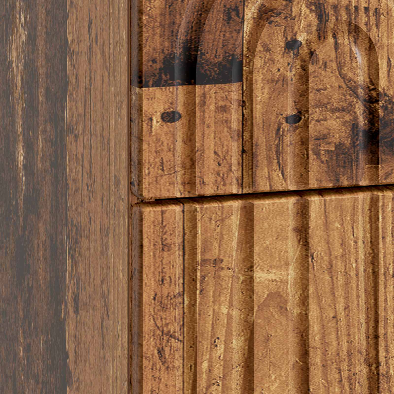 Armadio da Notte con cassetto Legno antico 43 x 34,5 x 48 cm | homemem39