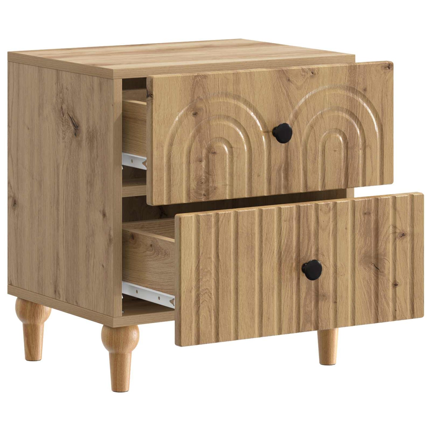 Armadio da Notte Rovere Artigianale 43 x 34,5 x 48 cm