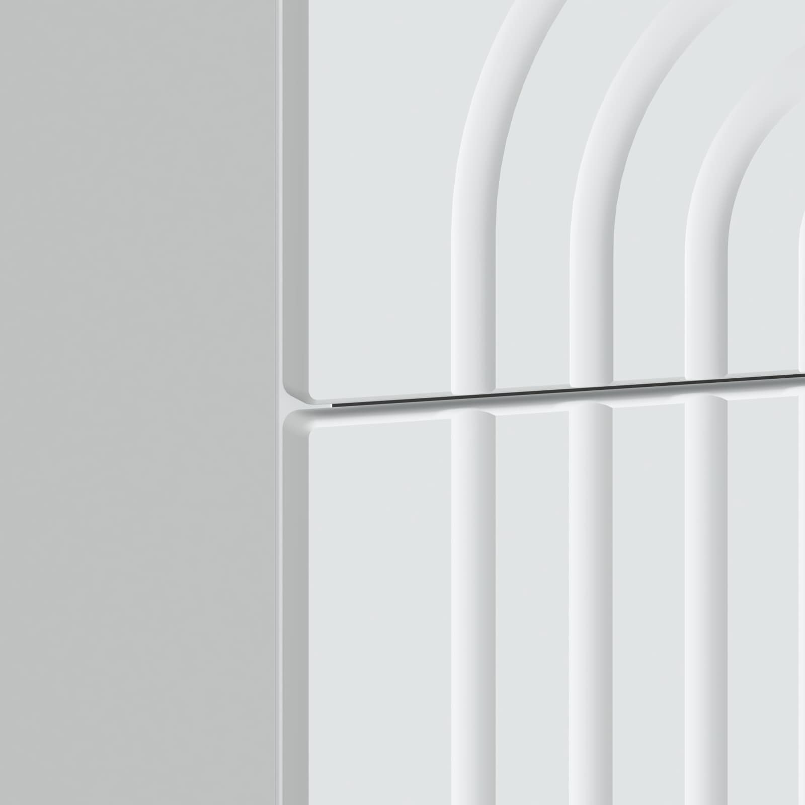 Armadio da Notte Bianco 62 x 34,5 x 48 cm Legno ingegnerizzato | homemem39