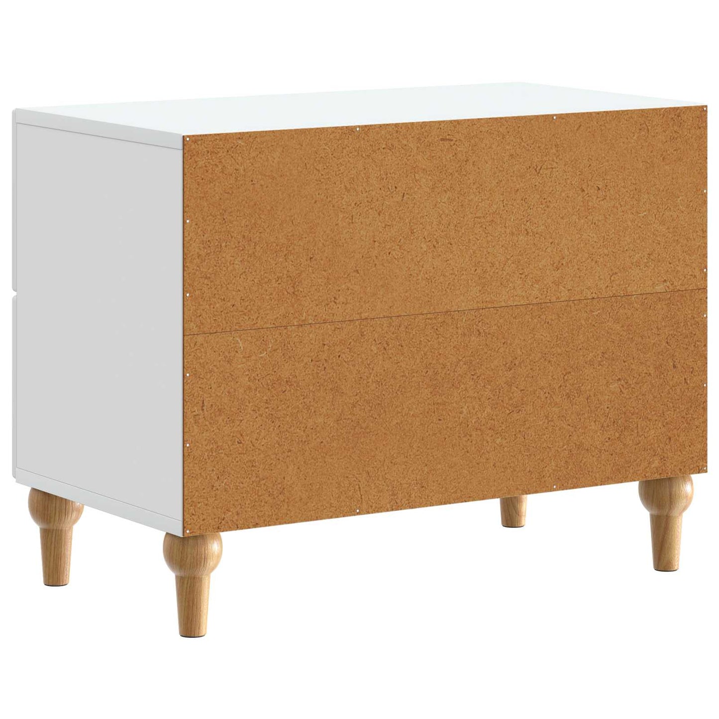 Armadio da Notte Bianco 62 x 34,5 x 48 cm Legno ingegnerizzato | homemem39