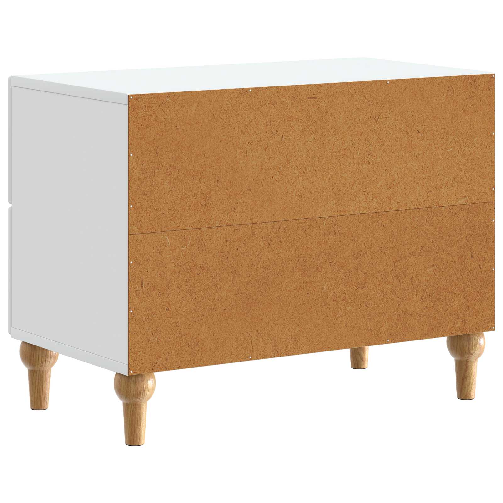 Armadio da Notte Bianco 62 x 34,5 x 48 cm Legno ingegnerizzato | homemem39