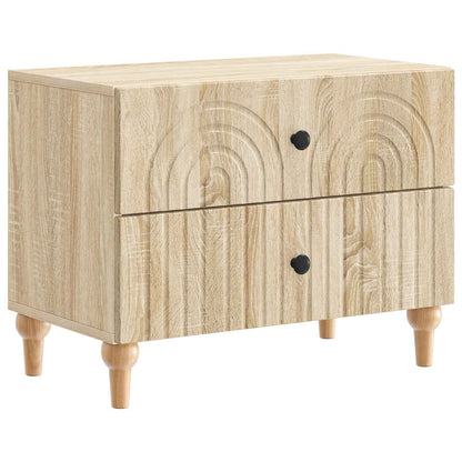 Armadio da Notte con cassetto Rovere Sonoma 62 x 34,5 x 48 cm