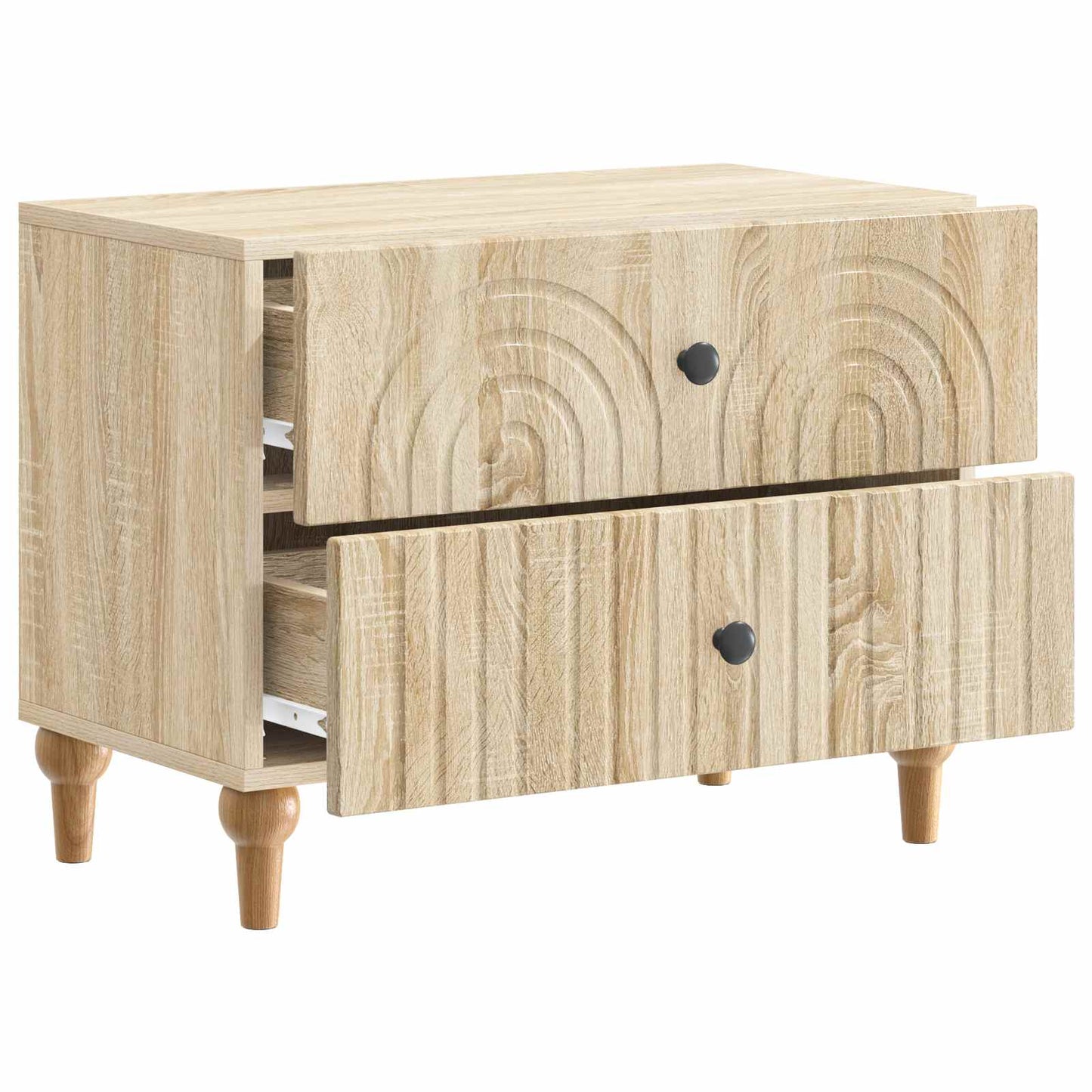 Armadio da Notte con cassetto Rovere Sonoma 62 x 34,5 x 48 cm | homemem39