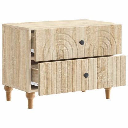 Armadio da Notte con cassetto Rovere Sonoma 62 x 34,5 x 48 cm | homemem39