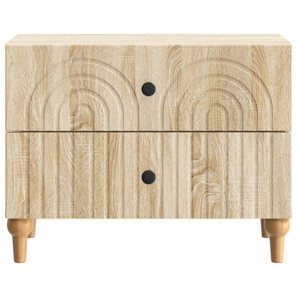 Armadio da Notte con cassetto Rovere Sonoma 62 x 34,5 x 48 cm