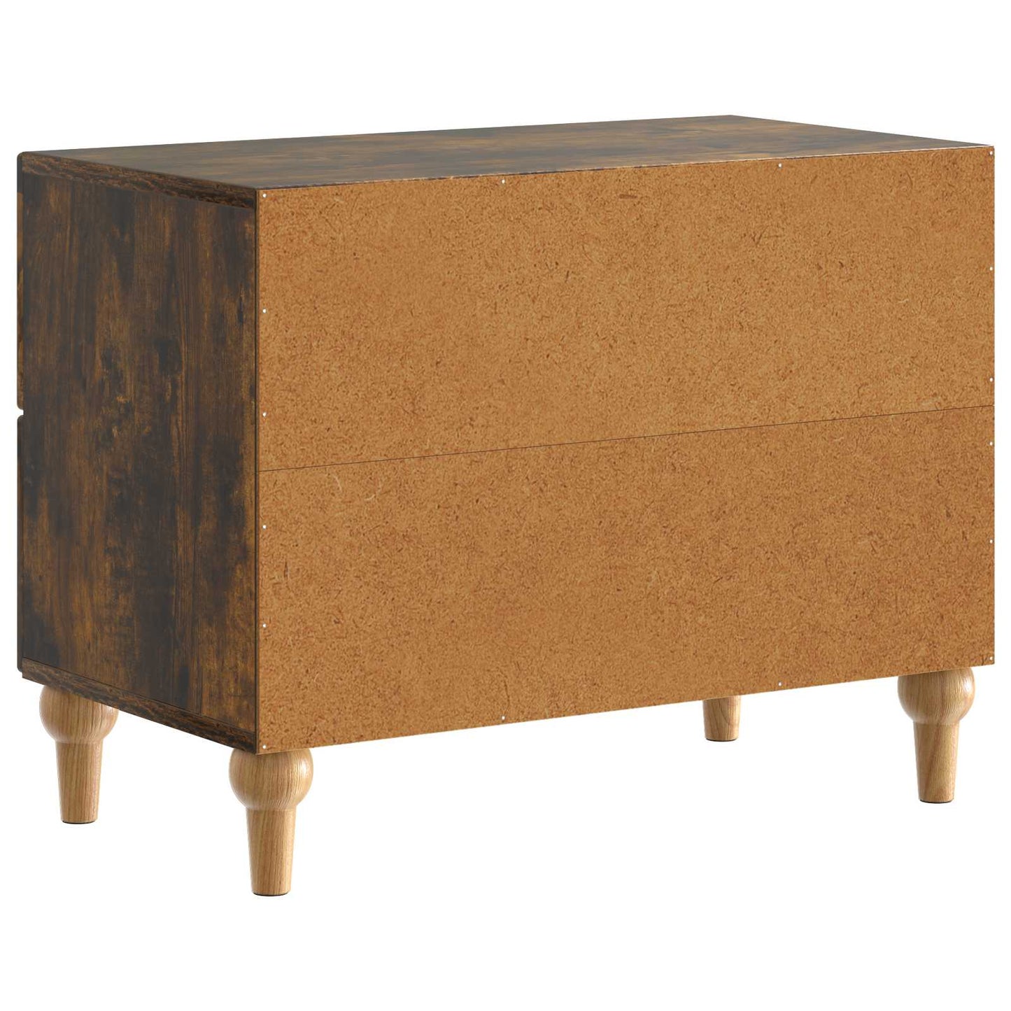 Armadio da Notte con cassetto Rovere Fumo 62 x 34,5 x 48 cm - homemem39