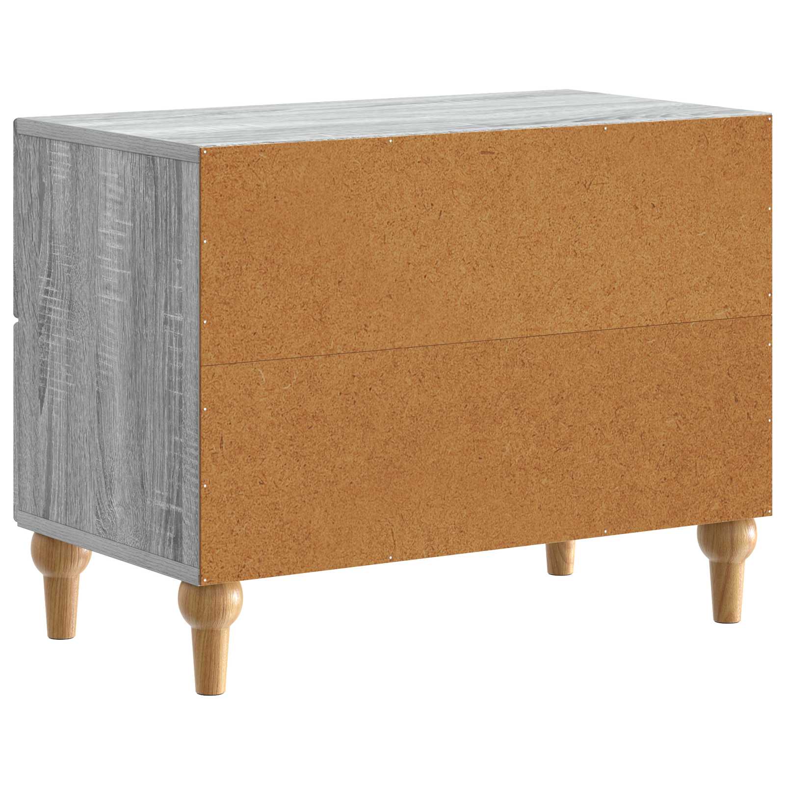 Armadio da Notte con cassetto Grigio Sonoma 62 x 34,5 x 48 cm | homemem39