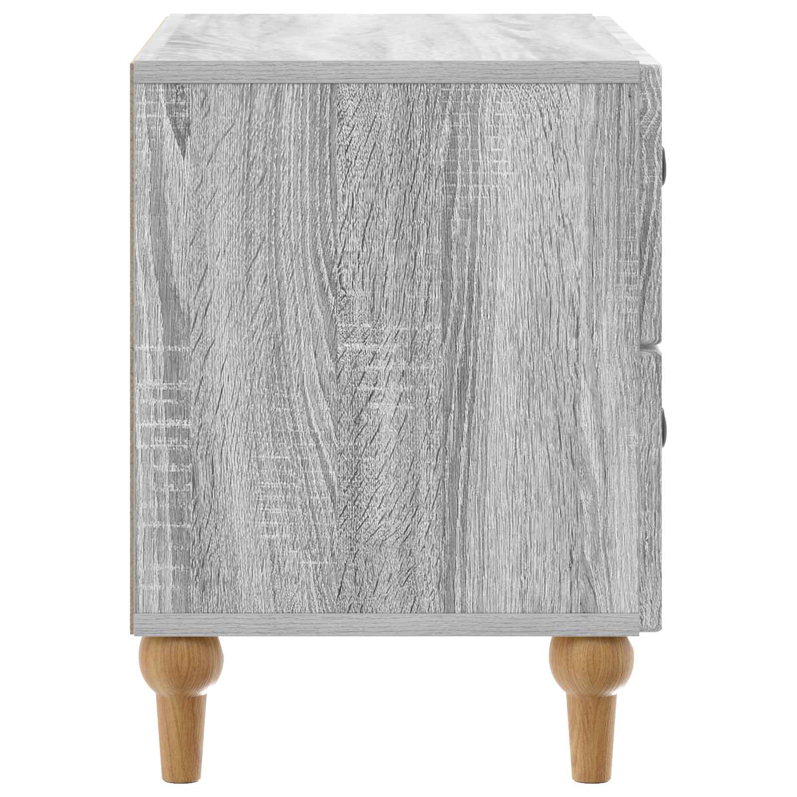 Armadio da Notte con cassetto Grigio Sonoma 62 x 34,5 x 48 cm | homemem39