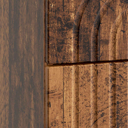 Armadio da Notte con cassetto Legno antico 62 x 34,5 x 48 cm
