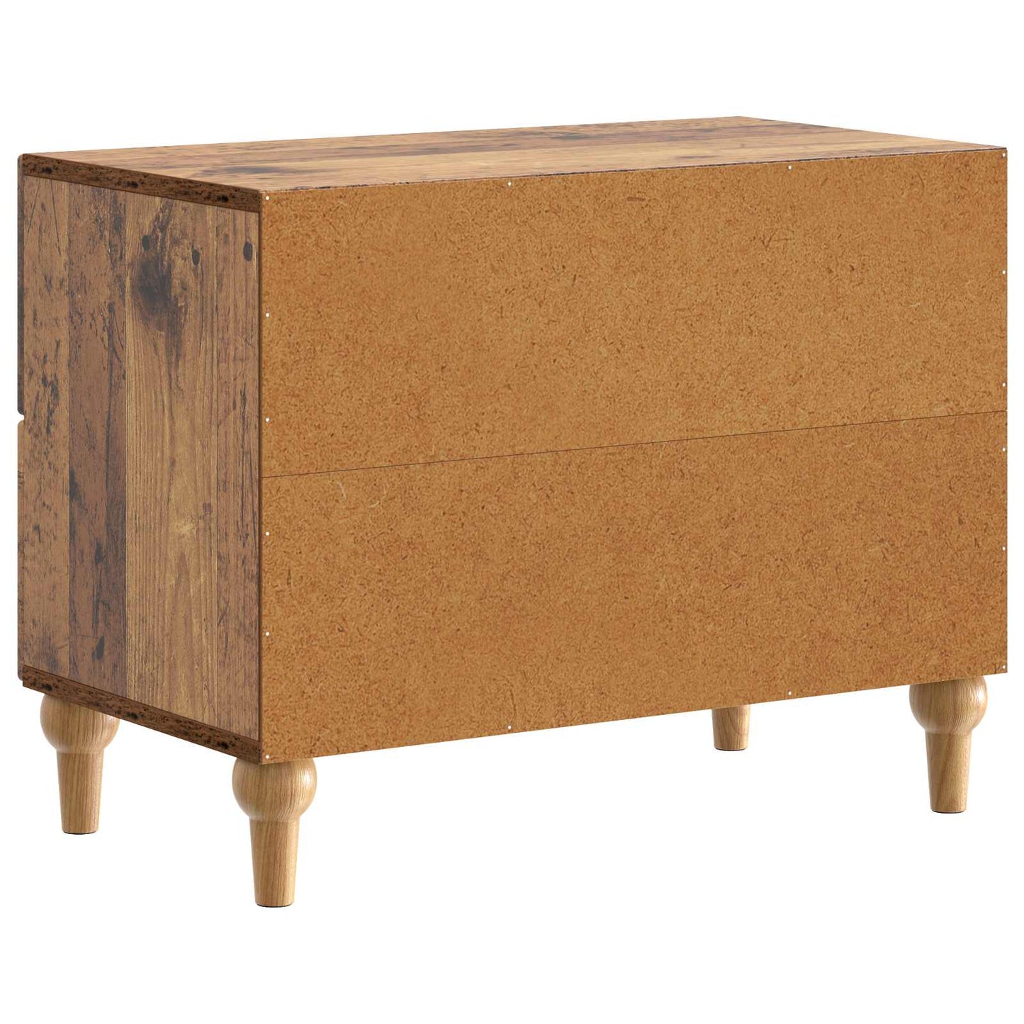 Armadio da Notte con cassetto Legno antico 62 x 34,5 x 48 cm